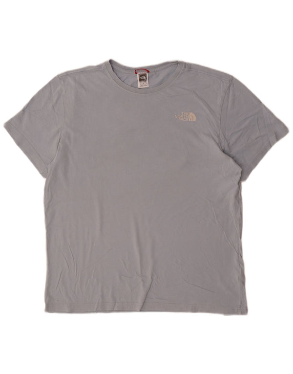 The North Face Mens Graphic T-Shirt Top Large Grey Cotton