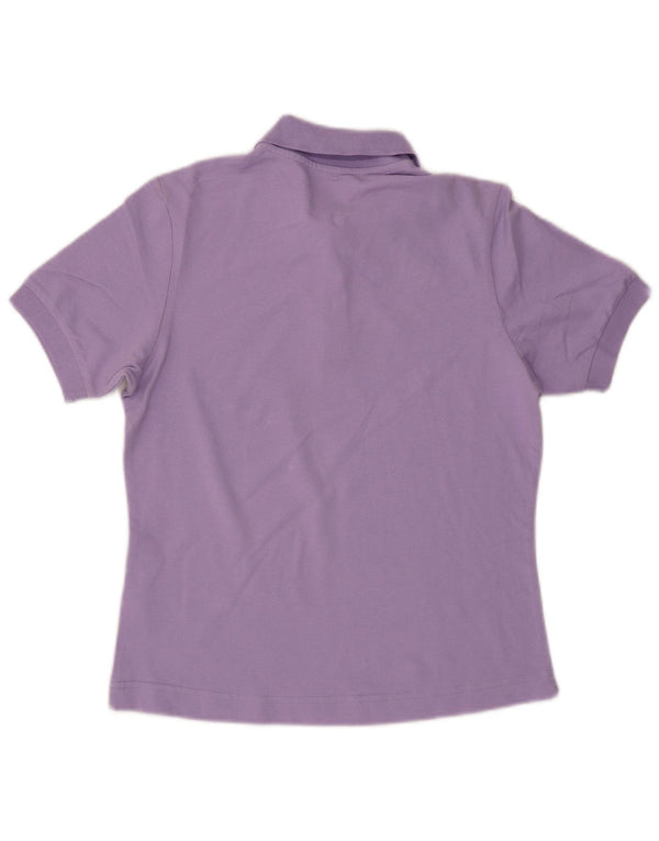 Kappa Womens Polo Shirt UK 10 Small Purple Cotton