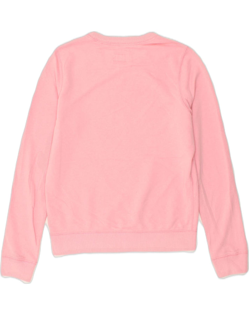 JACK WILLS Womens Sweatshirt Jumper UK 8 Small Pink Cotton | Vintage Jack Wills | Thrift | Second-Hand Jack Wills | Used Clothing | Messina Hembry 