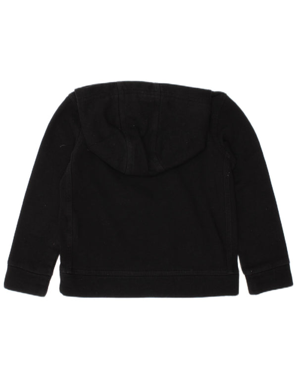 NIKE Boys Hoodie Jumper 2-3 Years Black Cotton