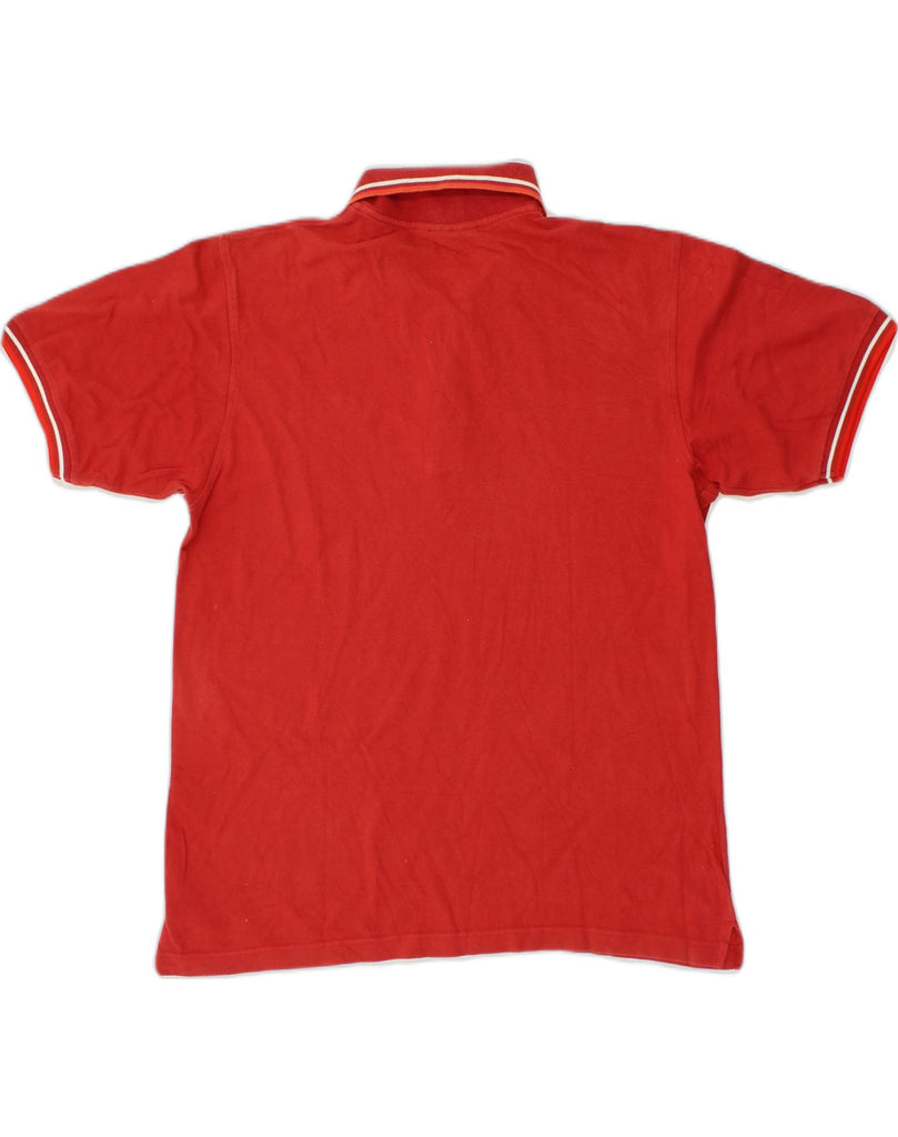 LOTTO Mens Polo Shirt 2XL Red Cotton | Vintage Lotto | Thrift | Second-Hand Lotto | Used Clothing | Messina Hembry 