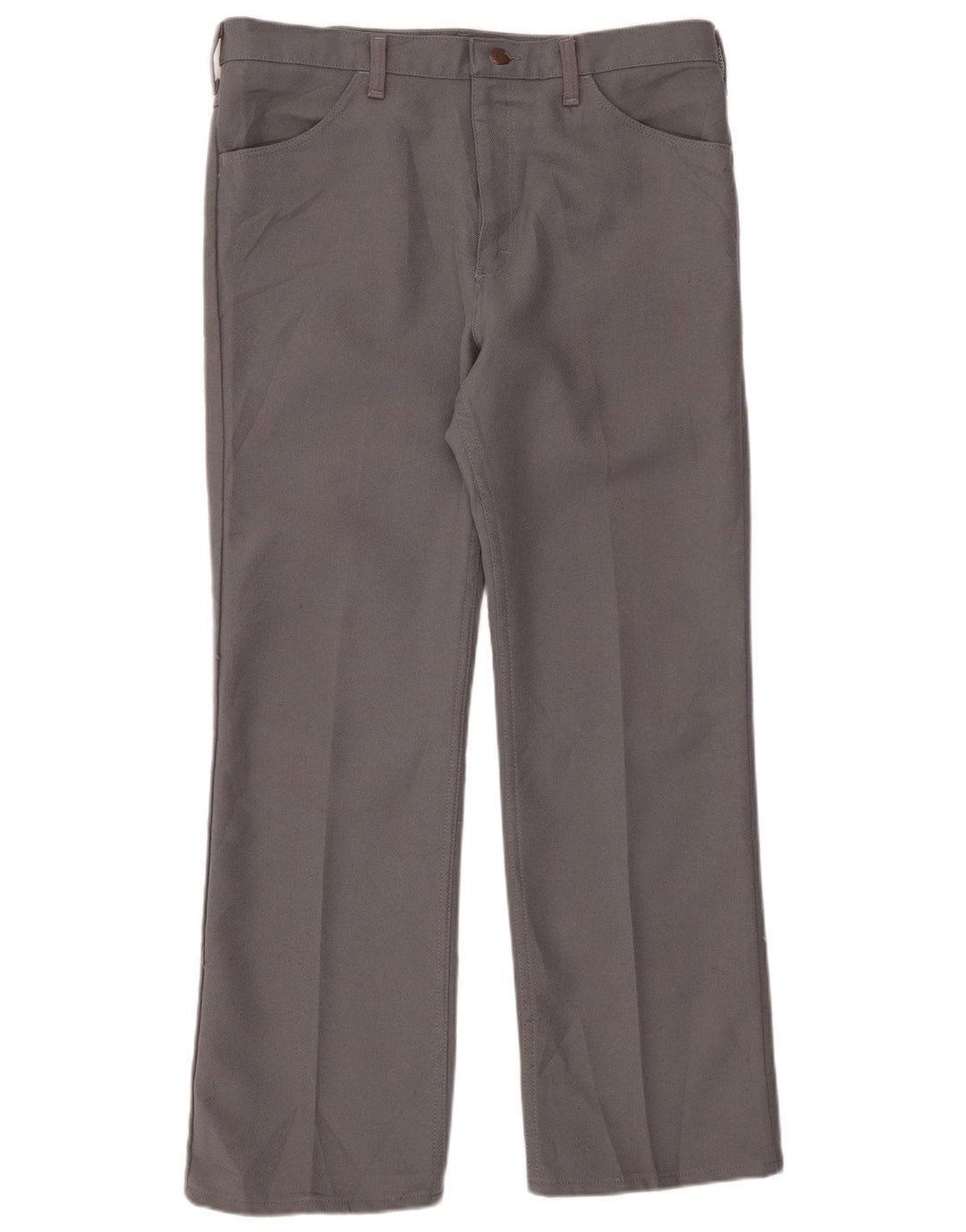 WRANGLER Mens Regular Fit Casual Trousers W36 L30 Grey