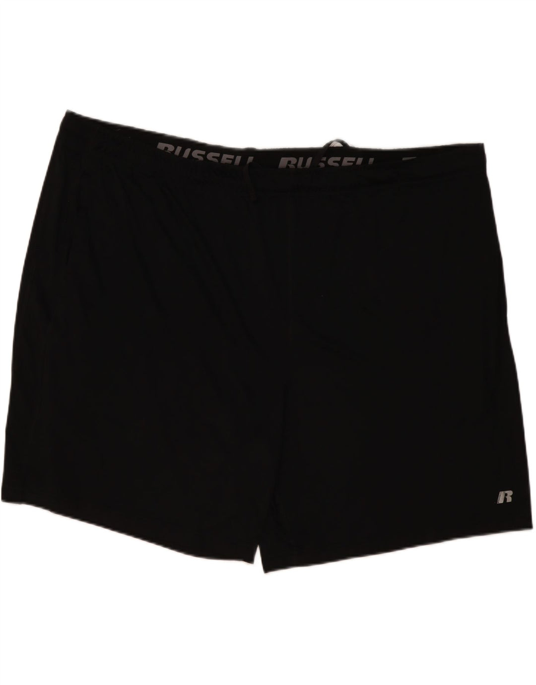 RUSSELL ATHLETIC Mens Dri-Power Sport Shorts 3XL  Black Polyester