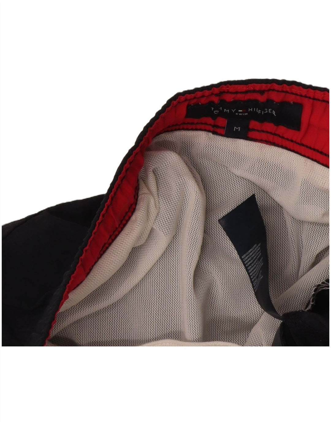 Tommy Hilfiger Mens Swimming Shorts Medium  Navy Blue Nylon