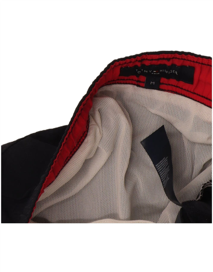 Tommy Hilfiger Mens Swimming Shorts Medium  Navy Blue Nylon