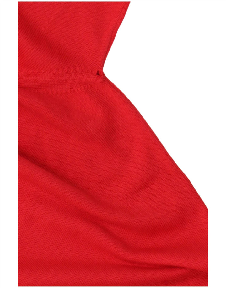 Think Pink Mens Crew Neck Jumper Sweater Large Red