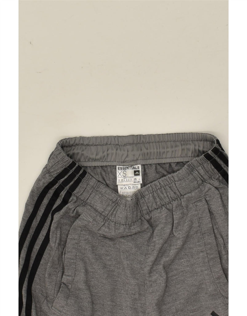 ADIDAS Mens Climalite Sport Shorts XS Grey Polyester | Vintage Adidas | Thrift | Second-Hand Adidas | Used Clothing | Messina Hembry 