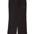 Nike Womens Tracksuit Trousers UK 14 Medium  Black Cotton