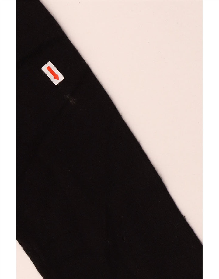 French Connection Womens Roll Neck Jumper Sweater UK 10 Small Black Acrylic