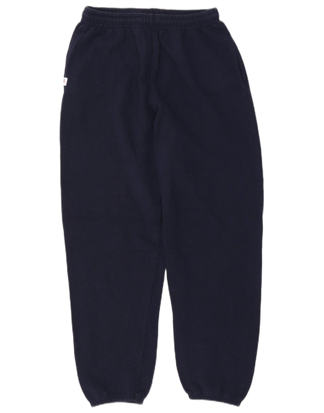 RUSSELL ATHLETIC Mens Tracksuit Trousers Joggers Large Navy Blue Cotton