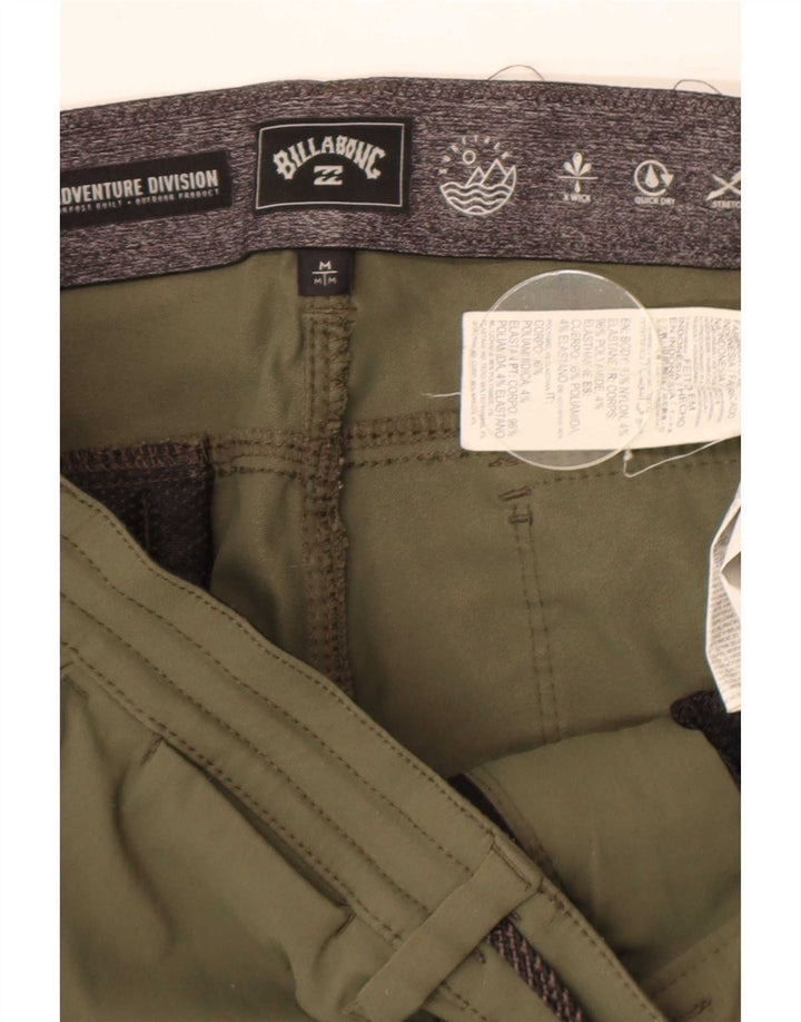 Billabong Mens Slim Chino Trousers Medium W32 L30 Khaki Nylon
