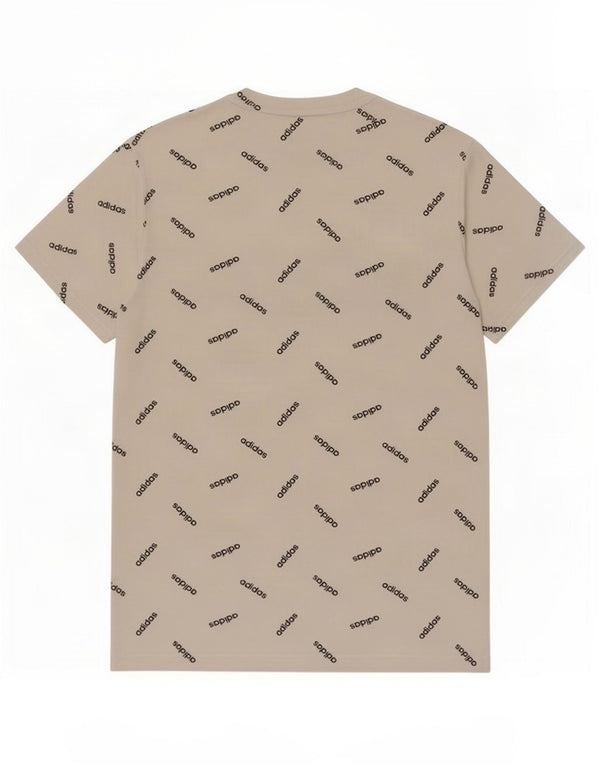 Adidas Mens Graphic T-Shirt Top Large White Cotton