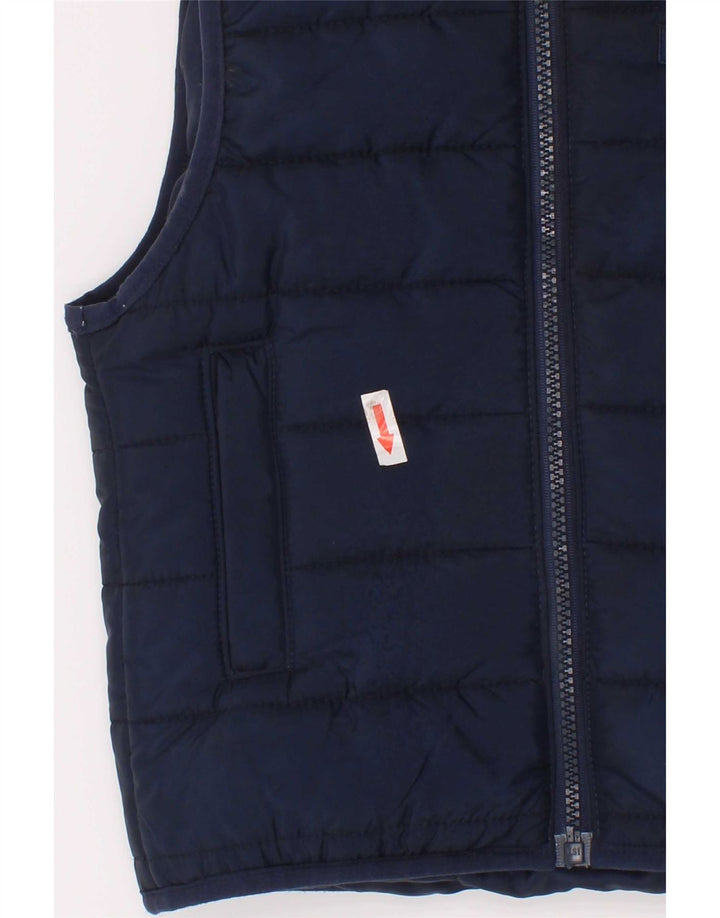 Ellesse Boys Padded Gilet 2-3 Years Navy Blue Polyester