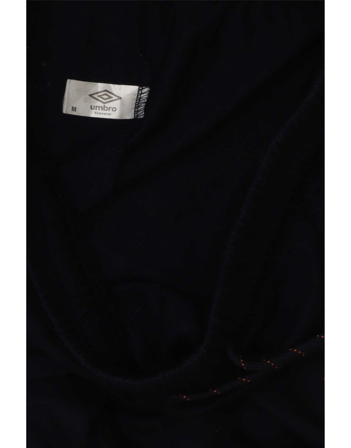 Umbro Mens Tracksuit Trousers Medium Navy Blue Polyester
