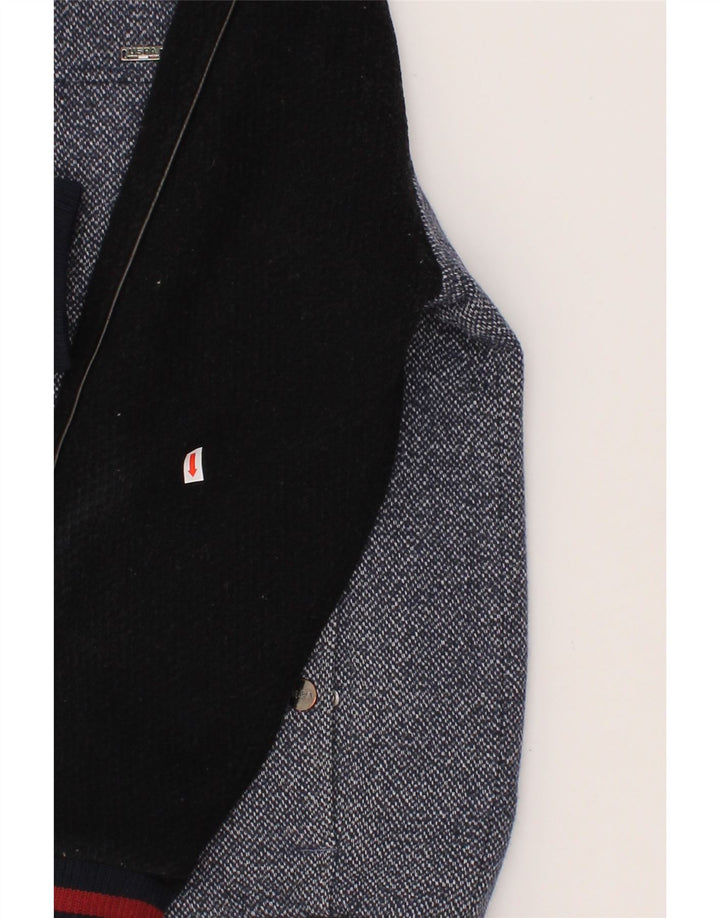U.S. POLO ASSN. Mens Varsity Jacket IT 56 3XL Navy Blue Wool Vintage U.S. Polo Assn. and Second-Hand U.S. Polo Assn. from Messina Hembry 