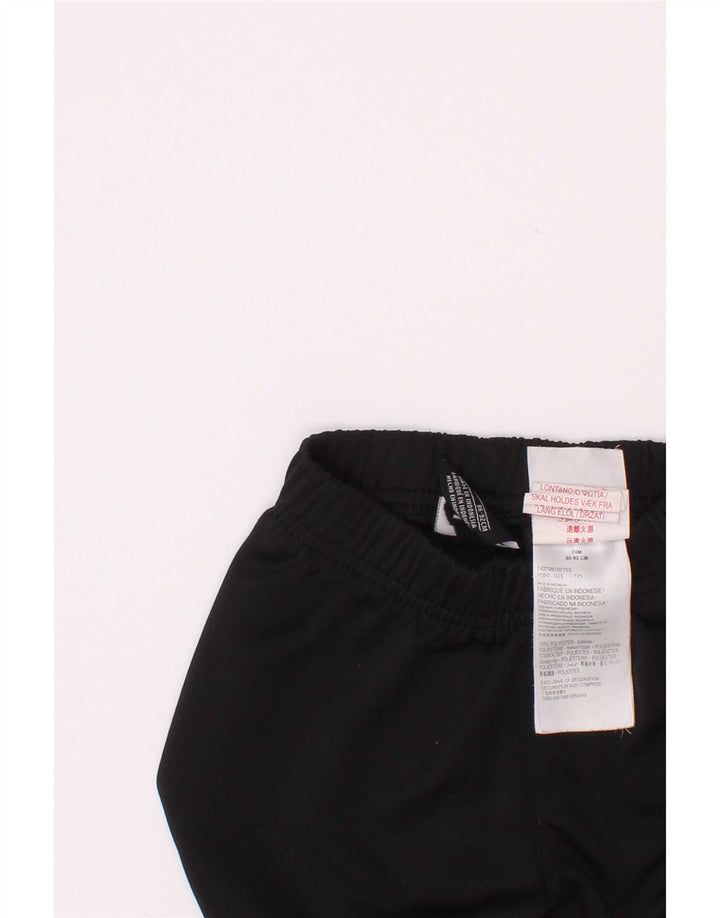 Nike Baby Boys Joggers Tracksuit Trousers 18-24 Months Black Polyester