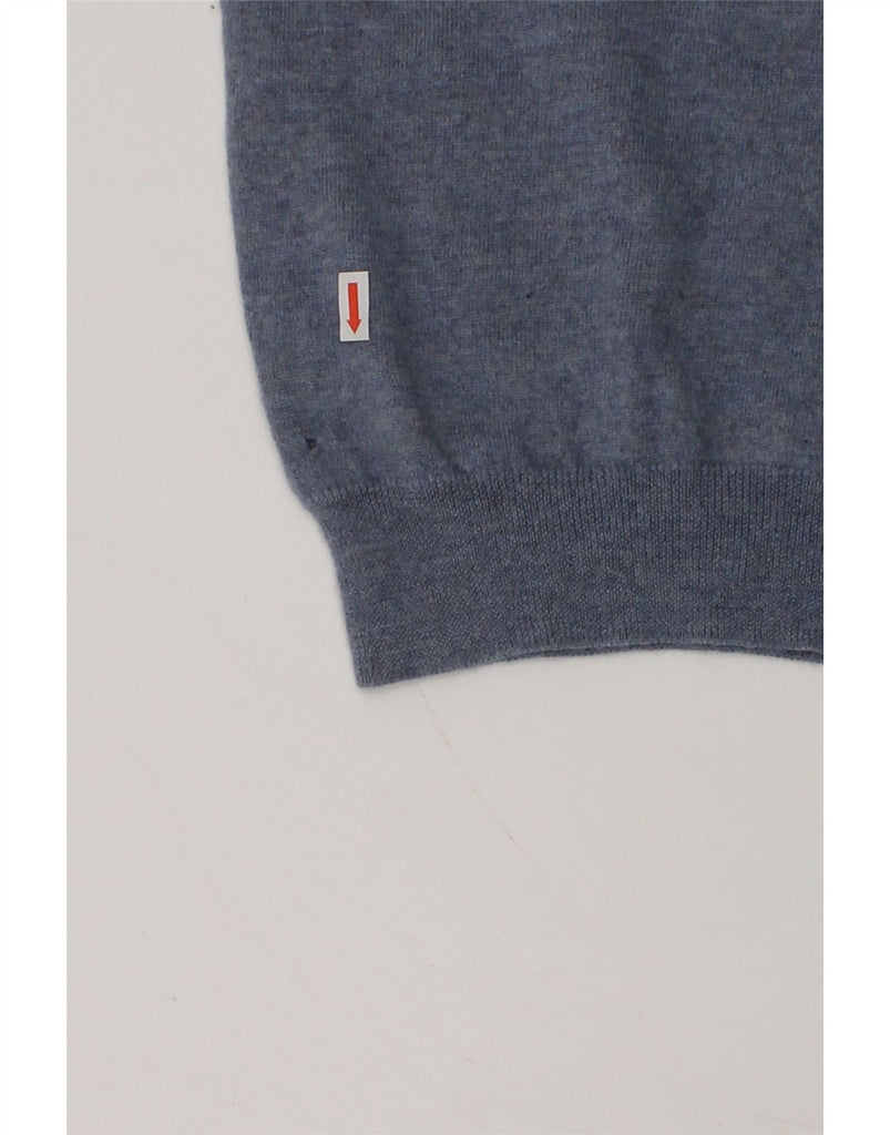 POLO RALPH LAUREN Girls V-Neck Jumper Sweater 6-7 Years Blue Merino Wool | Vintage Polo Ralph Lauren | Thrift | Second-Hand Polo Ralph Lauren | Used Clothing | Messina Hembry 