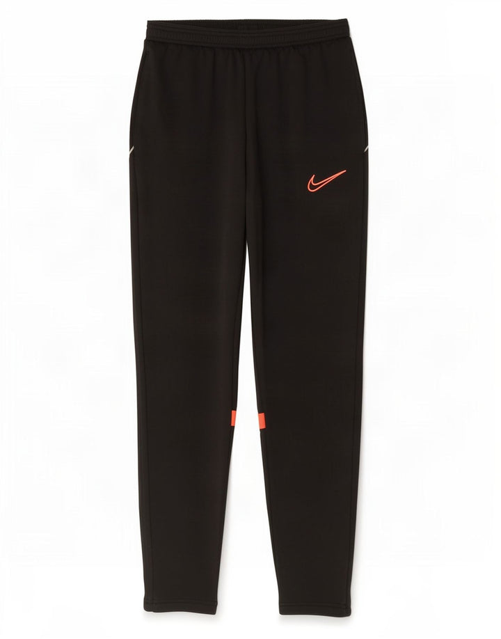 Nike Mens Dri Fit Tracksuit Trousers Medium Black Colourblock Polyester