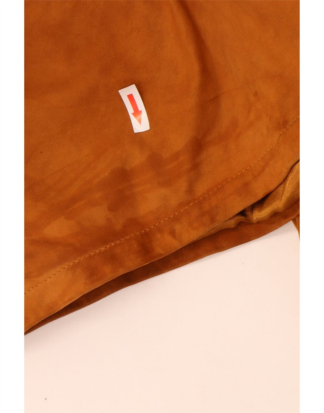 Vintage Womens Suede Jacket IT 42 Medium Brown Leather