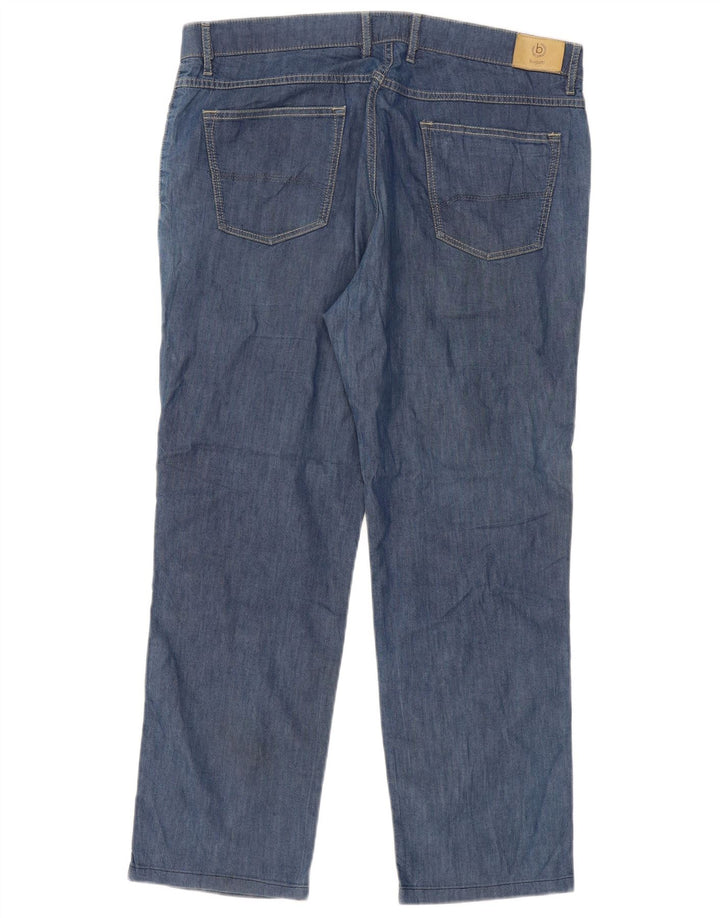 Bugatti Womens Straight Jeans IT 54 2XL W38 L28 Navy Blue