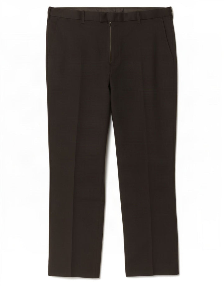 Marks & Spencer Mens Regular Suit Trousers W40 L31 Black Polyester