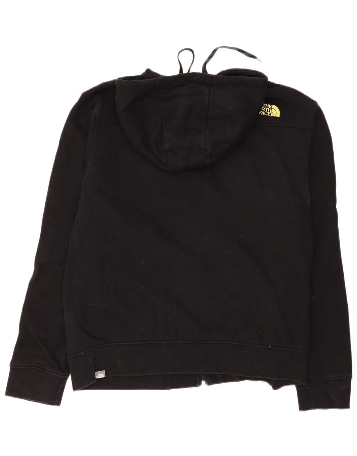 THE NORTH FACE Mens Zip Hoodie Sweater XL Black Cotton