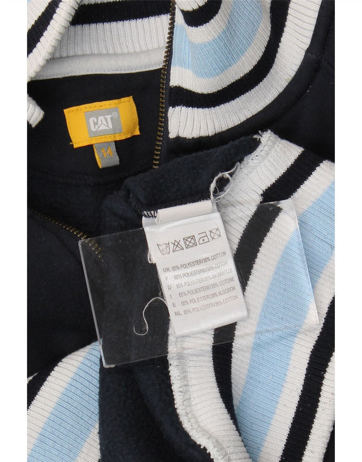 Caterpillar Boys Graphic Tracksuit Top Jacket 13-14 Years Navy Blue