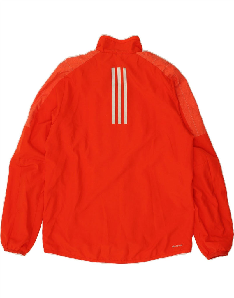 ADIDAS Boys Clima Proof Tracksuit Top Jacket 11-12 Years Red Polyester Vintage Adidas and Second-Hand Adidas from Messina Hembry 