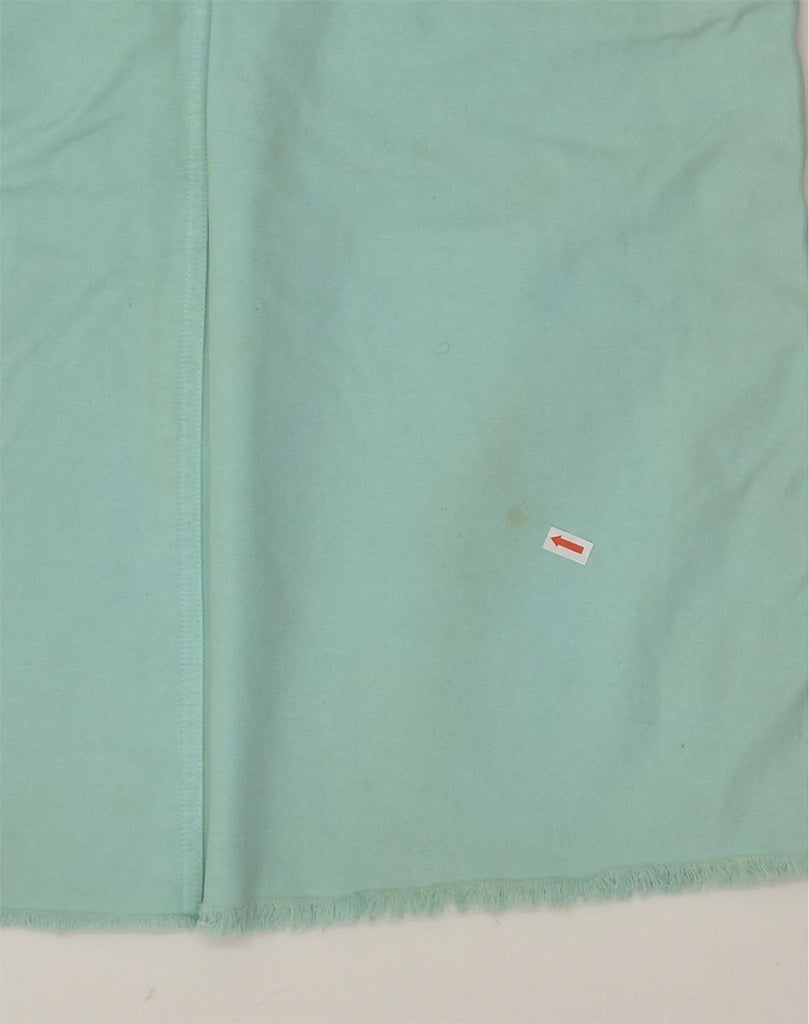 DOLCE & GABBANA Womens Straight Skirt W38 XL Turquoise Cotton | Vintage Dolce & Gabbana | Thrift | Second-Hand Dolce & Gabbana | Used Clothing | Messina Hembry 