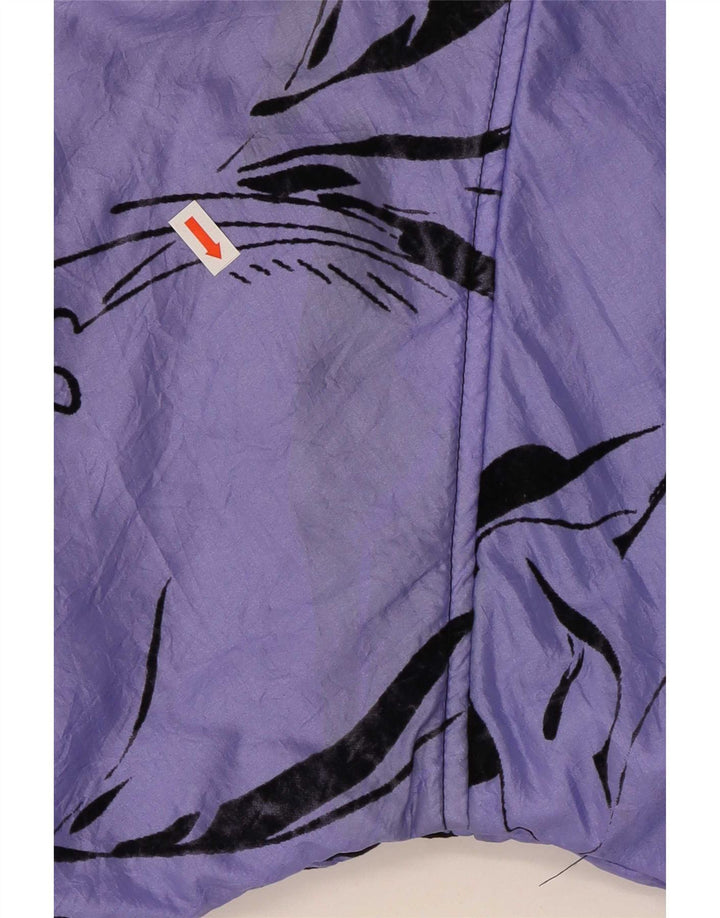 Vintage Womens Oversized Ski Jumpsuit IT 42 Medium Purple Colourblock