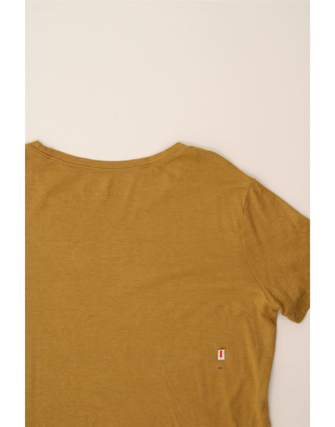 EDDIE BAUER Womens T-Shirt Top 2XL Yellow Cotton Vintage Eddie Bauer and Second-Hand Eddie Bauer from Messina Hembry 