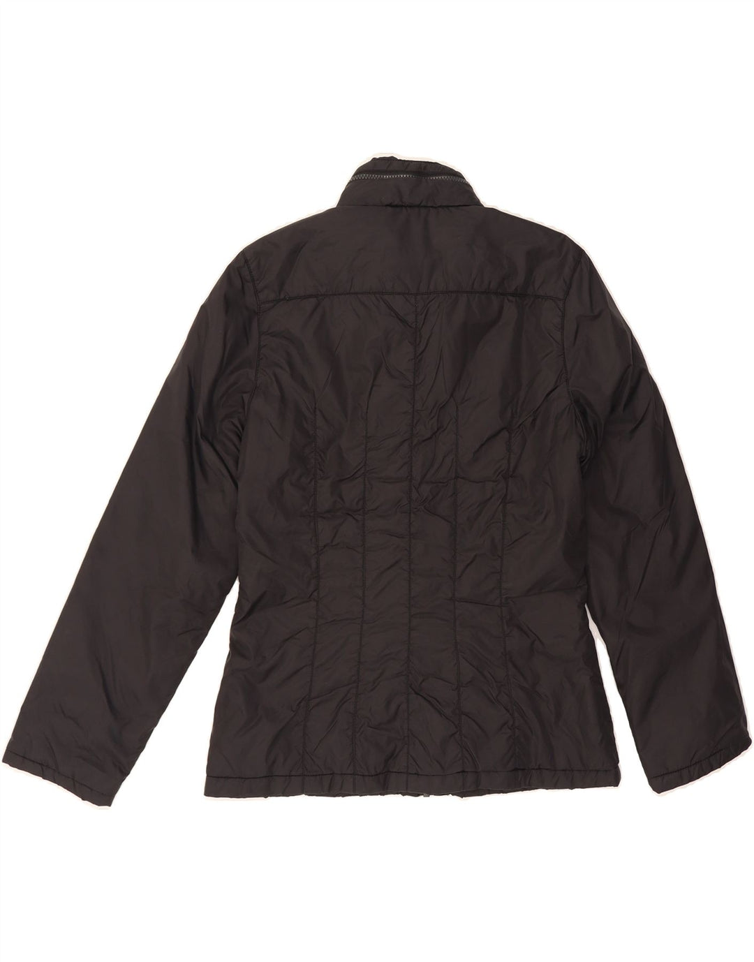 KAPPA Womens Padded Jacket UK 14 Large Black Polyamide Vintage Kappa and Second-Hand Kappa from Messina Hembry 