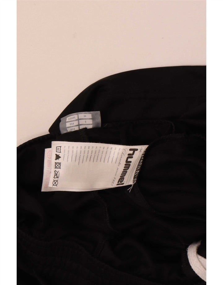Hummel Mens Graphic Sport Shorts Medium Black Polyester
