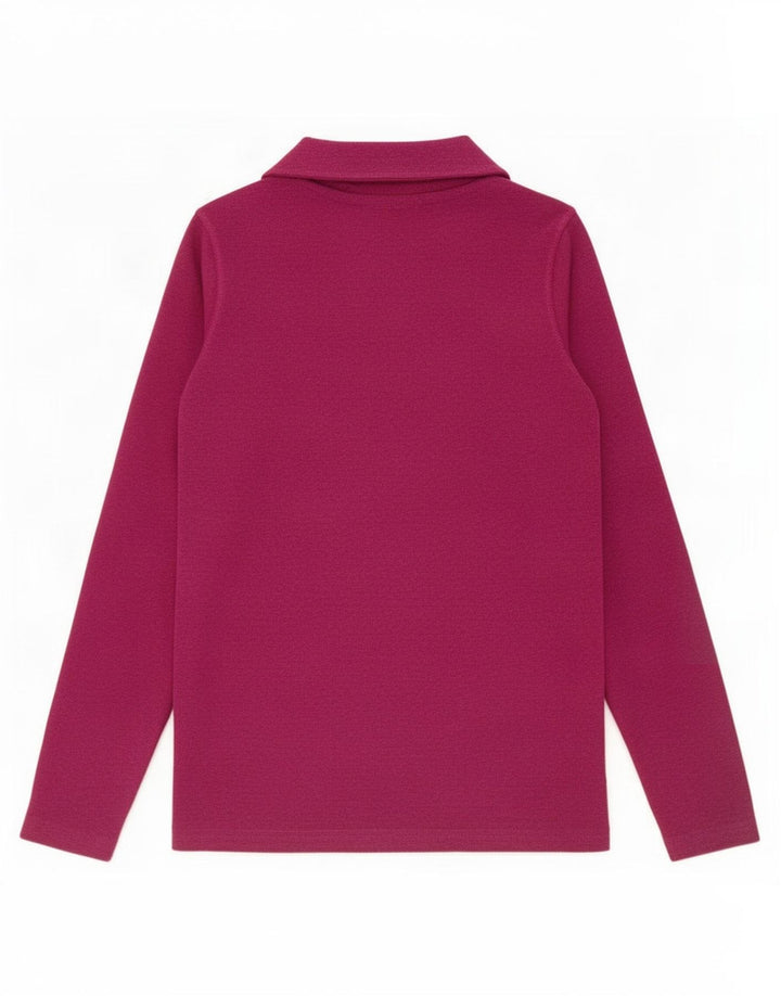 Mountain Warehouse Womens Top Long Sleeve UK 8 Small Purple Polyester
