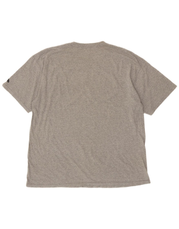 Quiksilver Mens Graphic T-Shirt Top XL Grey Cotton