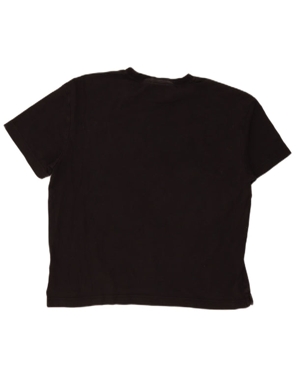 Calvin Klein Mens Comfort Fit Graphic T-Shirt Top XL Black Cotton