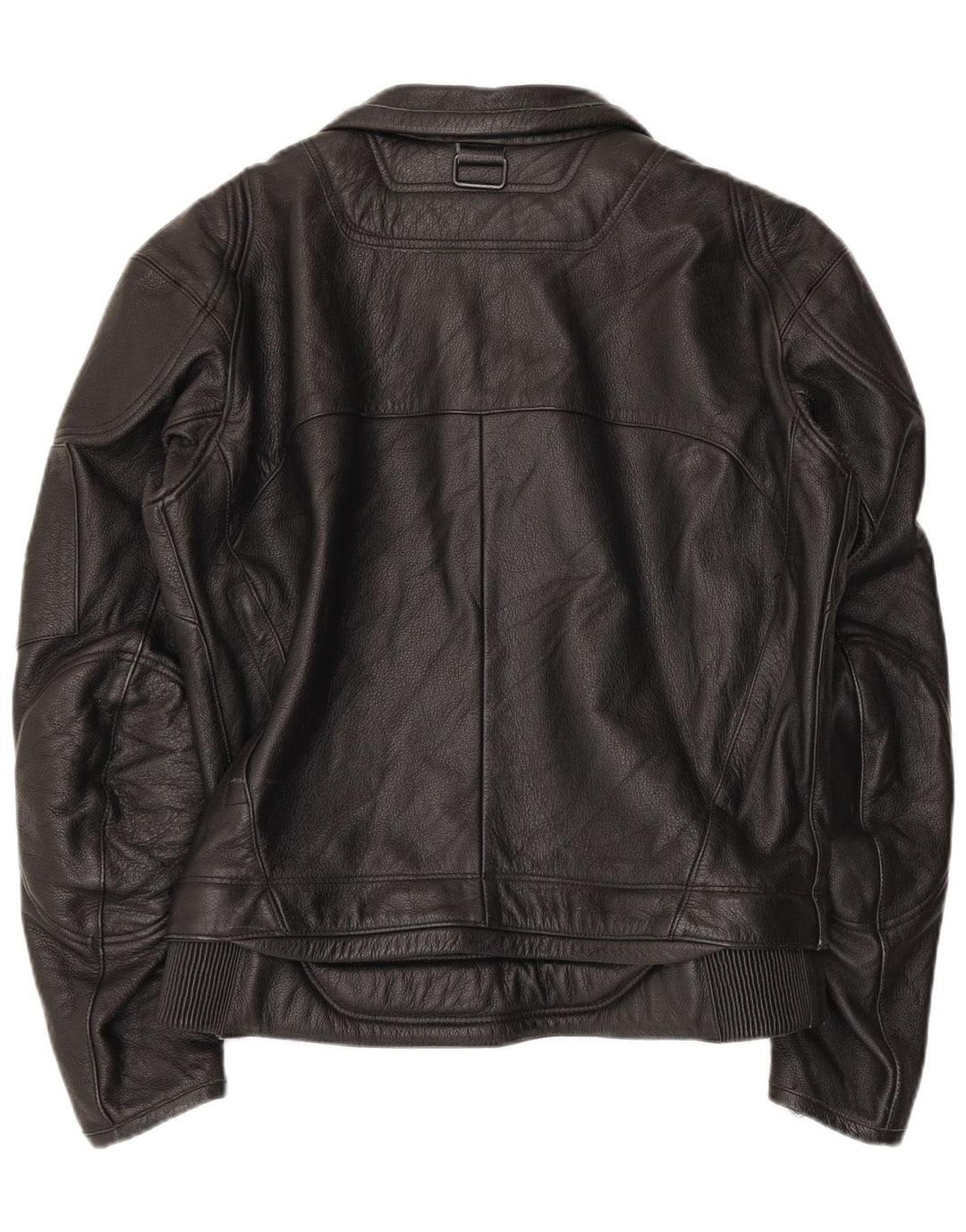 DAINESE Womens Moto Racer Leather Jacket EU 54 2XL Black