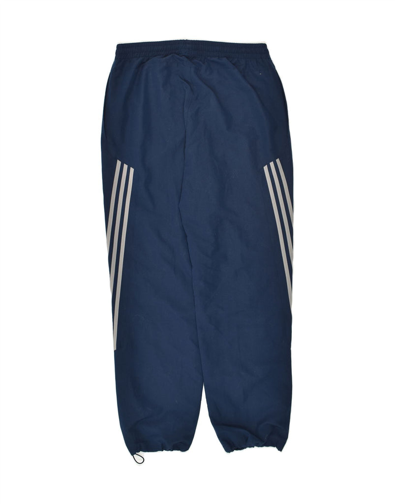 ADIDAS Mens Tracksuit Trousers Joggers UK 40/42 Medium Navy Blue Polyester | Vintage Adidas | Thrift | Second-Hand Adidas | Used Clothing | Messina Hembry 