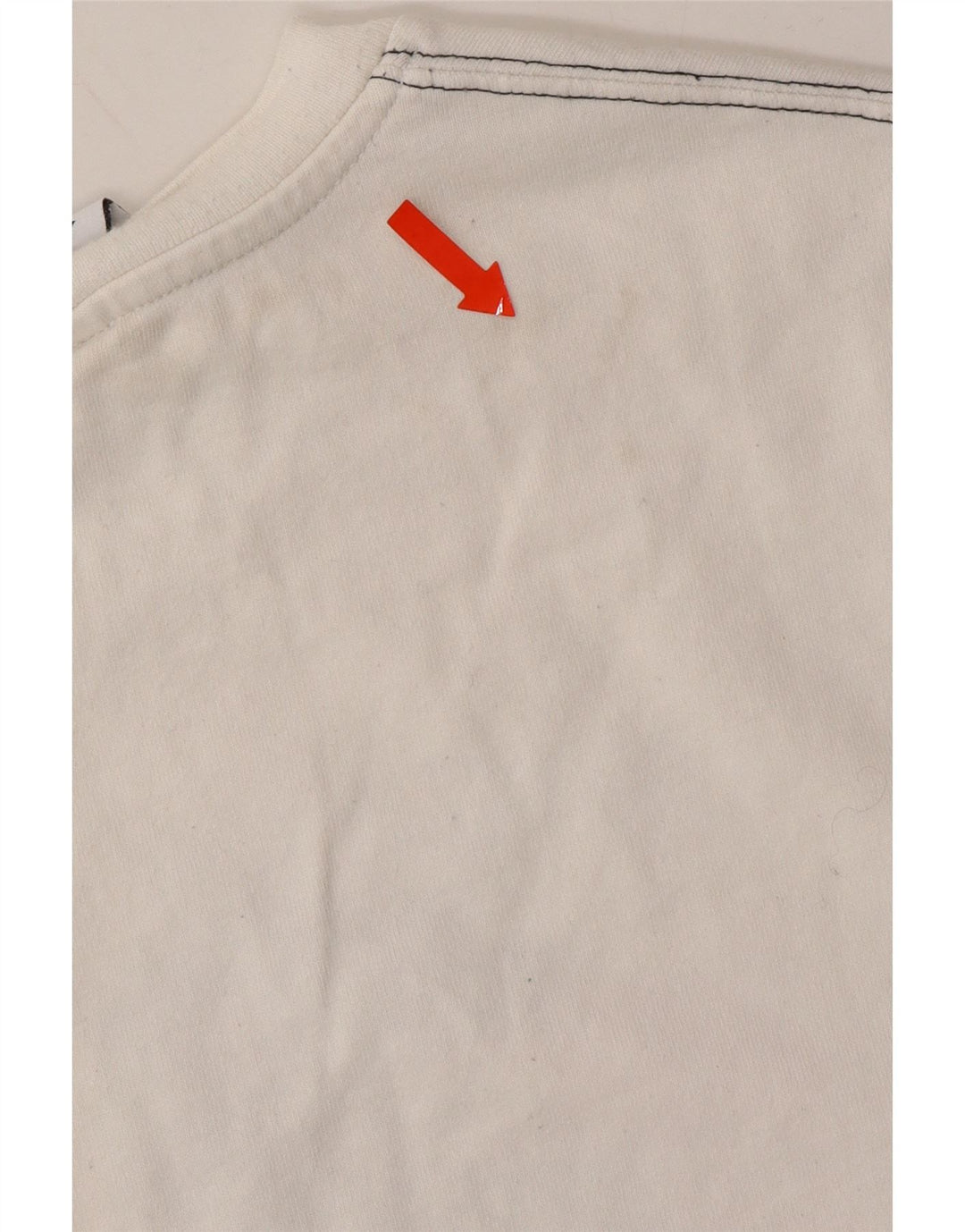 ZARA Womens Mickey Mouse Graphic T-Shirt Top UK 14 Medium White Vintage Zara and Second-Hand Zara from Messina Hembry 