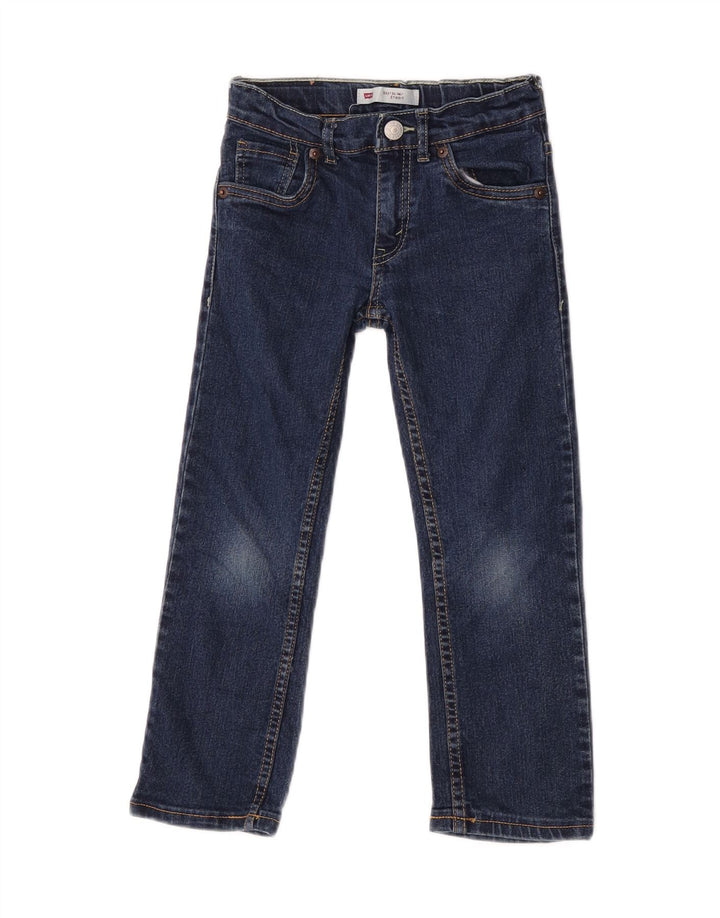 Levi's Boys 511 Slim Jeans 5-6 Years W22 L19 Blue Cotton