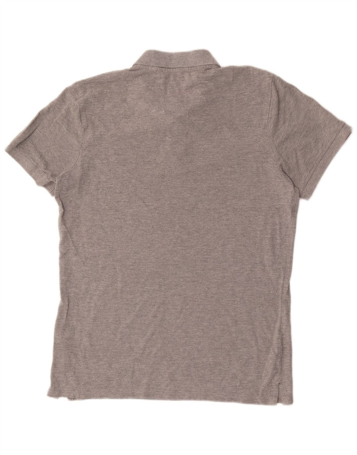 Mountain Warehouse Mens Polo Shirt Medium Grey Cotton
