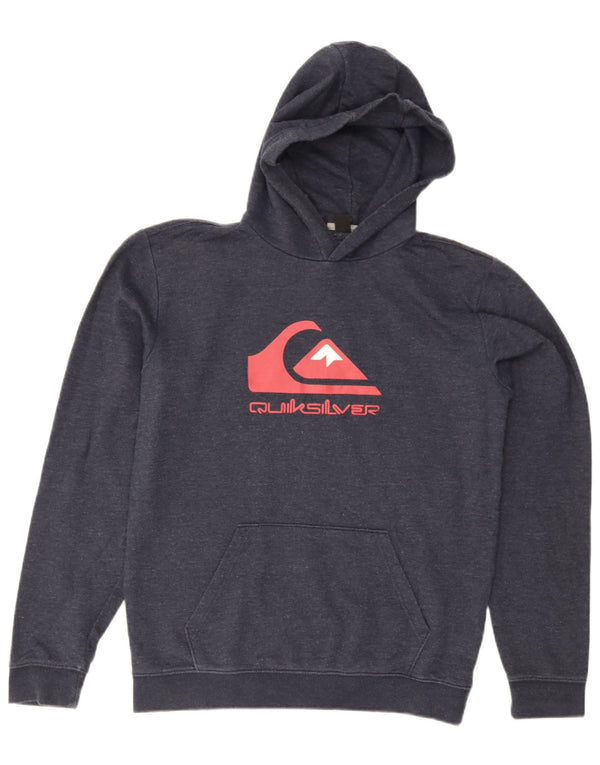 Quiksilver Boys 15-16 Years XL Navy Blue Flecked Cotton