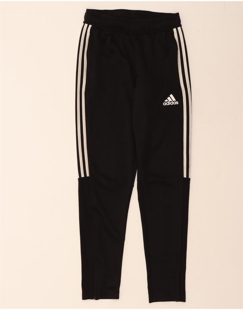 ADIDAS Mens Aeroready Tracksuit Trousers Small Black Polyester Vintage Adidas and Second-Hand Adidas from Messina Hembry 