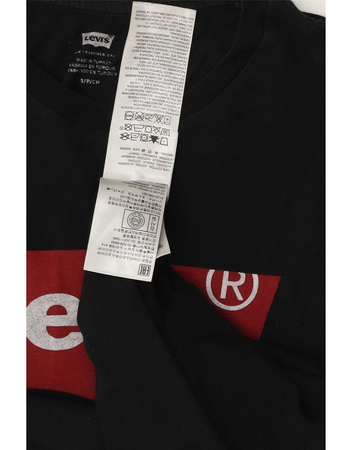Nike Mens Graphic T-Shirt Top Small Black Cotton
