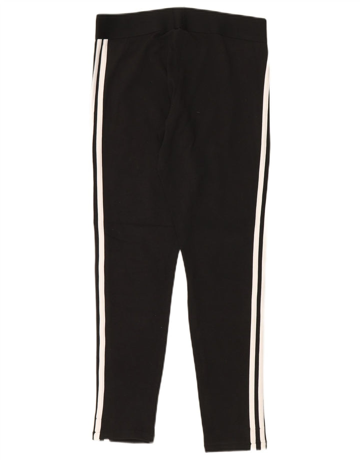 Adidas Womens Leggings UK 12/14 Medium Black