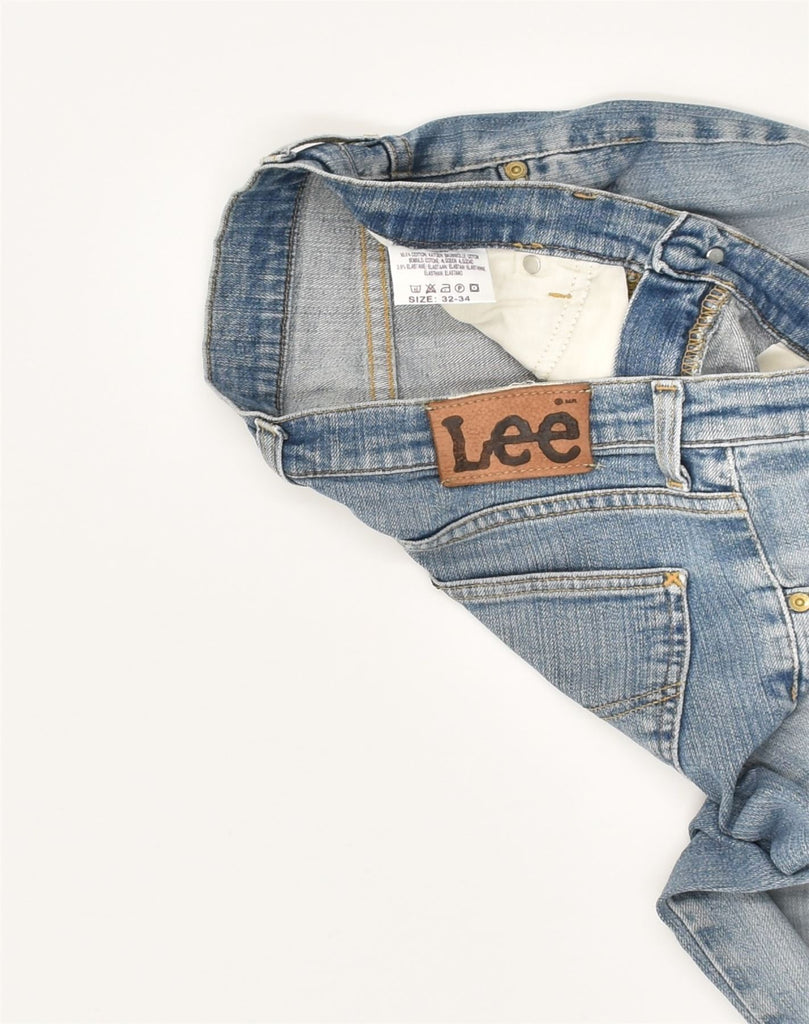 LEE Mens Straight Jeans W32 L26 Blue Cotton | Vintage Lee | Thrift | Second-Hand Lee | Used Clothing | Messina Hembry 