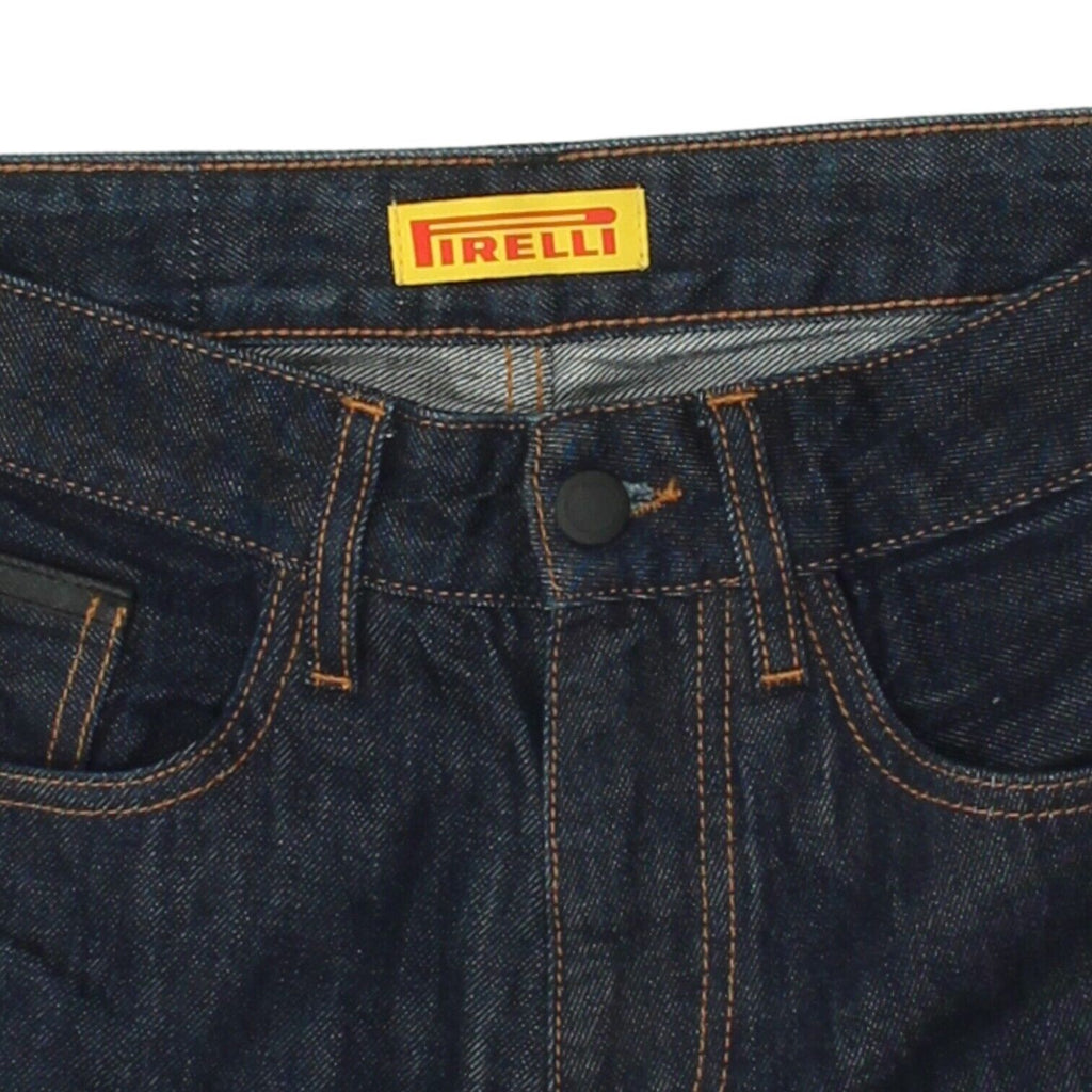 Pirelli Mens Blue Slim Leg Jeans | Vintage High End Luxury Designer Denim VTG | Vintage Messina Hembry | Thrift | Second-Hand Messina Hembry | Used Clothing | Messina Hembry 