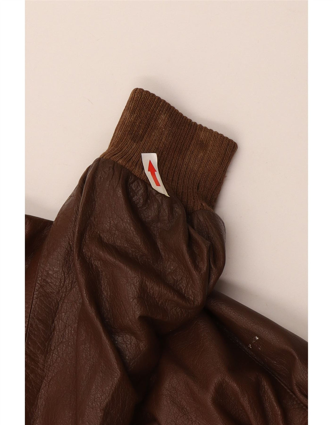 Vintage Mens Leather Jacket UK 38 Medium Brown