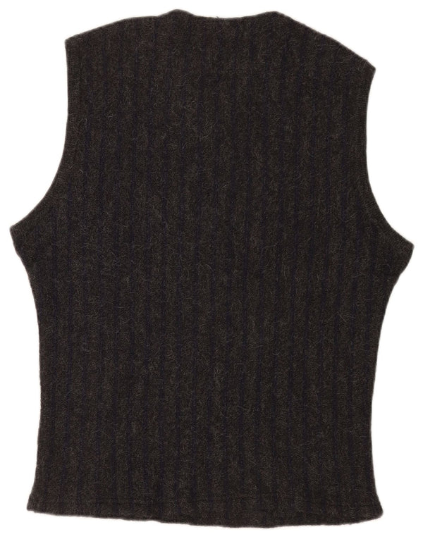 Gigli Mens Vest Tank Top UK 16 Large Grey Alpaca Wool