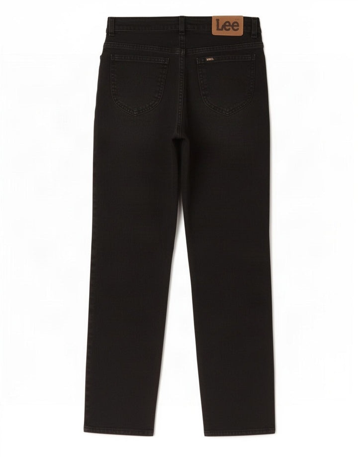 Lee Mens Straight Jeans W20 L29 Black